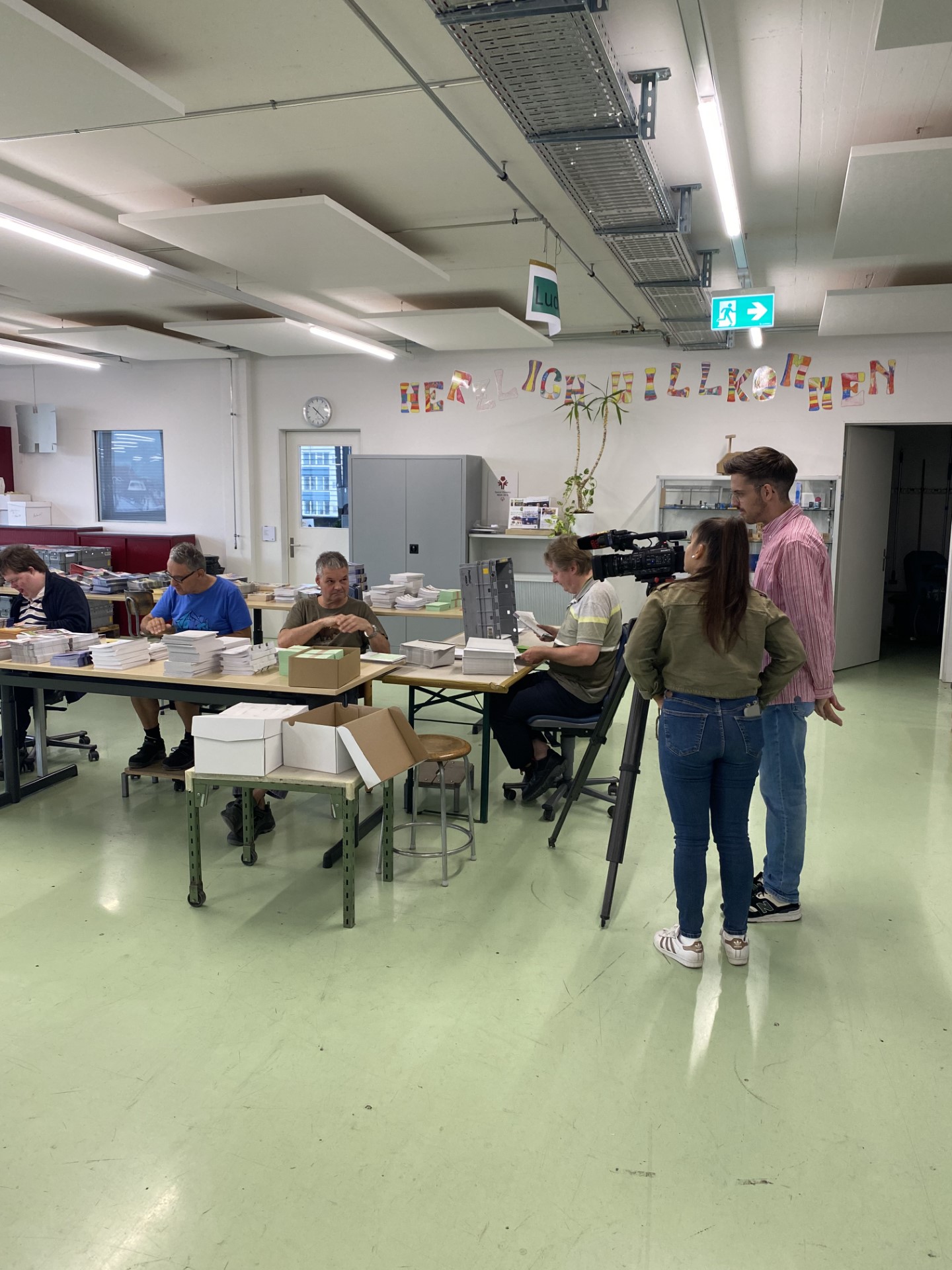 TeleBärn in der SILEA Stiftung für integriertes Leben und Arbeiten SILEA